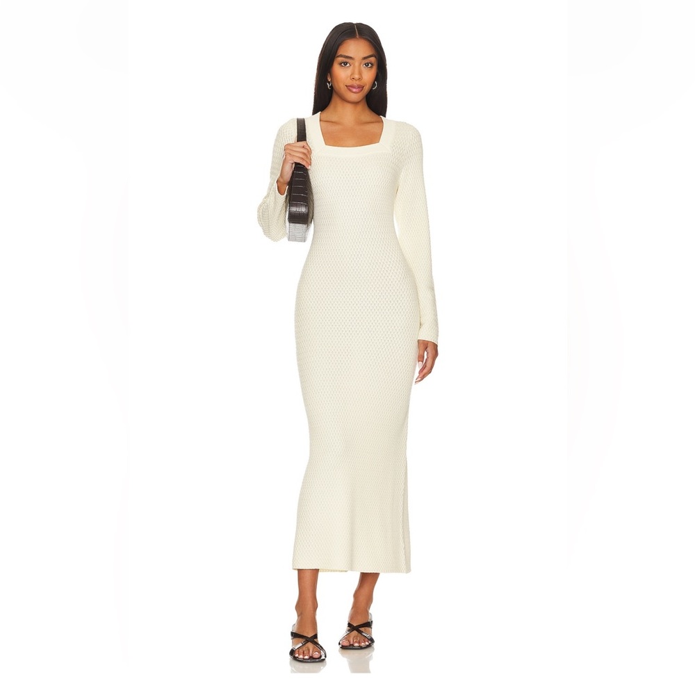 Sancia long sleeve midi dress - like new - size large